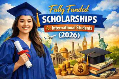 Fully Funded Scholarships for International Students (2026)